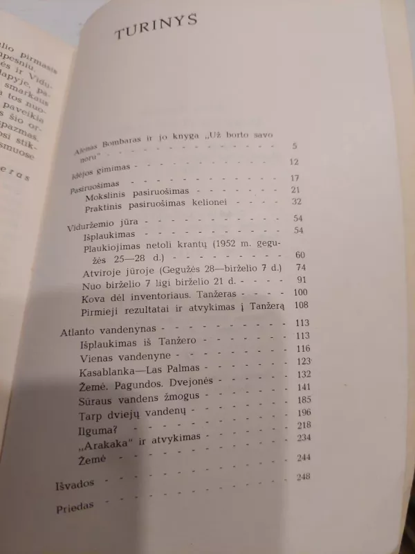 Už borto savo noru - Alenas Bombaras, knyga 3