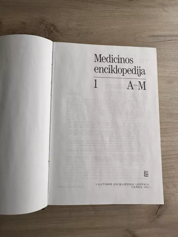 Medicinos enciklopedija 1 A-M - Autorių Kolektyvas, knyga 3