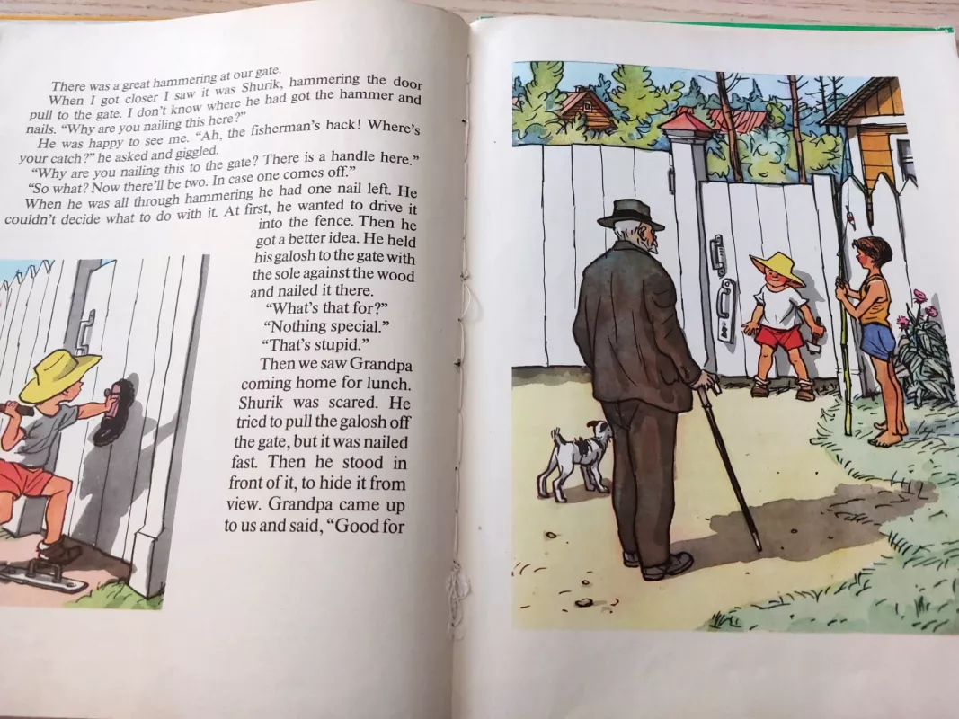 Visiting grandpa - Н. Носов, knyga 4