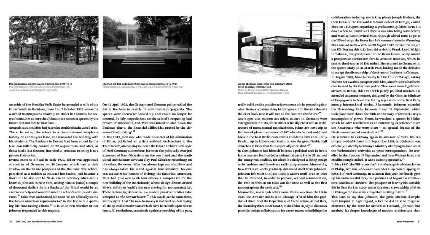 The Lost, Last Words of Mies Van Der Rohe - Fritz Neumeyer, knyga 3