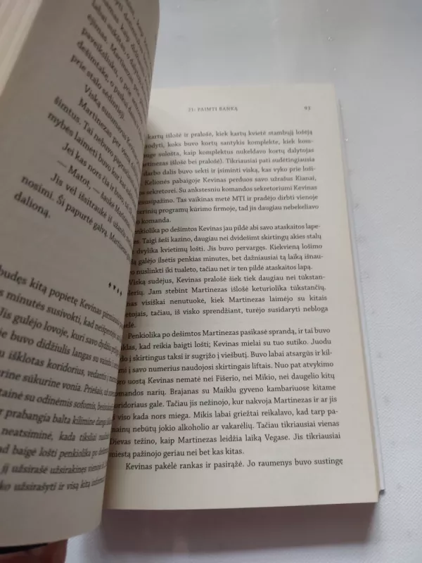 21 paimti banką - Ben Mezrich, knyga 3