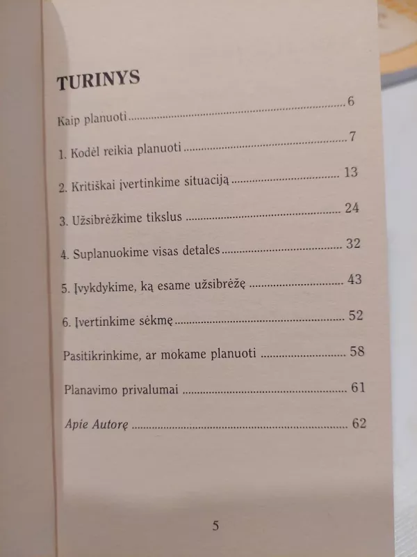 Vadybos ABC: kaip planuoti - Kate Keenan, knyga 3