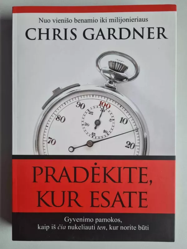Pradėkite, kur esate - Chris Gardner, knyga 2
