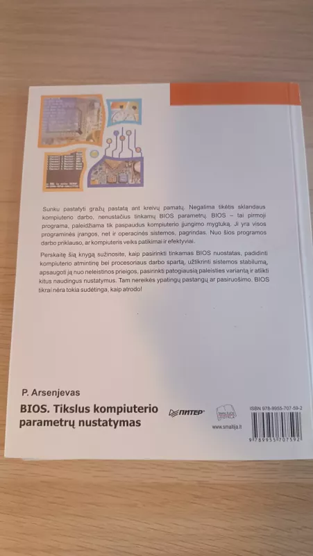 BIOS Tikslus kompiuterio parametrų nustatymas - P. Arsenjevas, knyga 3