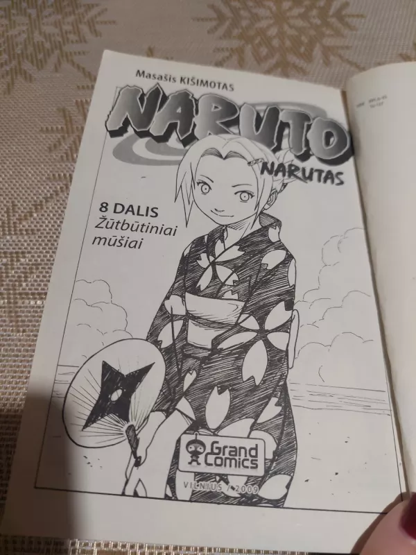 Naruto 8 dalis - Masašis Kišimotas, knyga 2