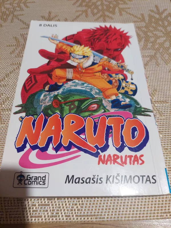 Naruto 8 dalis - Masašis Kišimotas, knyga 3