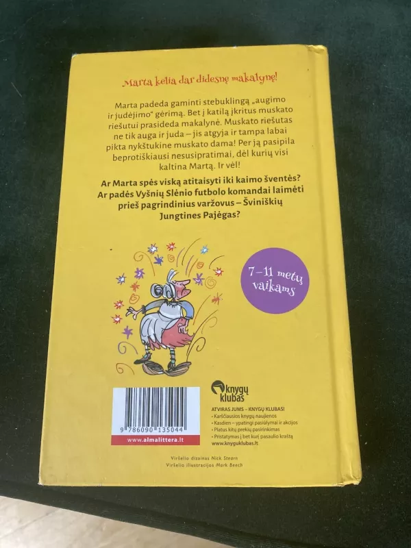 Marta Makalynė verčiasi per galvą! - Joanne Owen, knyga 3