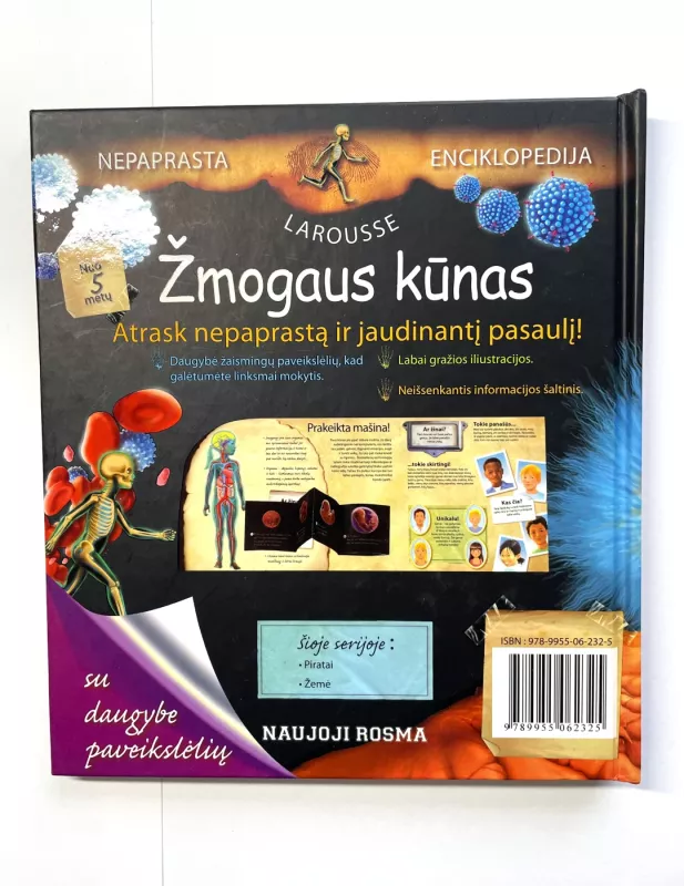 Žmogaus kūnas. Nepaprasta Larousse enciklopedija - Isabelle Jeuge-Maynart, knyga 5