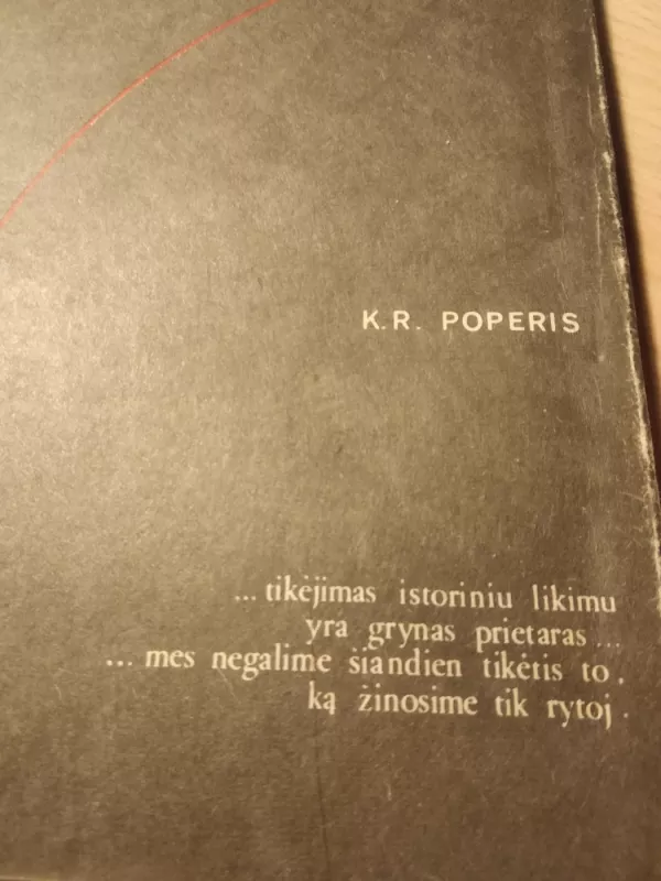 Istoricizmo skurdas - K.R. Poperis, knyga 3