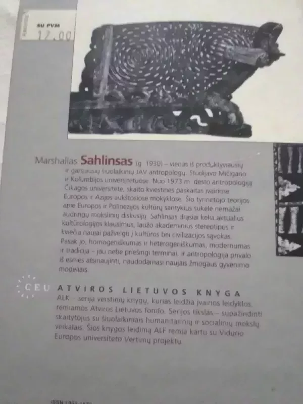 Istorijos salos: antropologinė studija iš anglų kalbos vertė Saulius Repečka - Marshall Sahlins, knyga 3