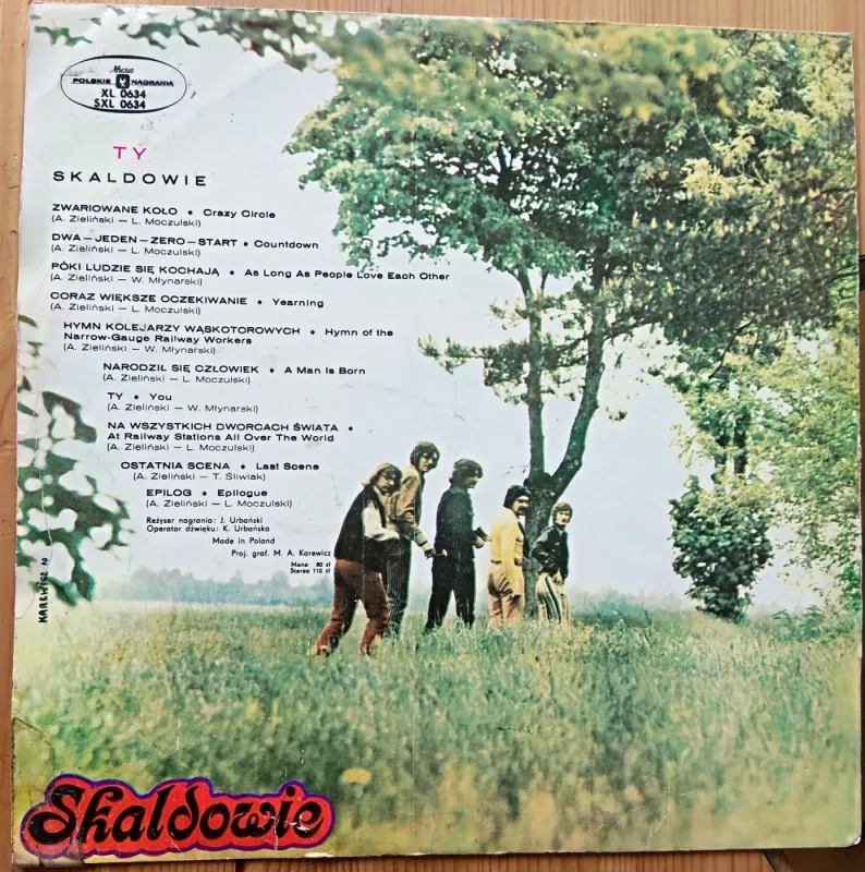 Skaldowie - Ty - Skaldowie, plokštelė 3