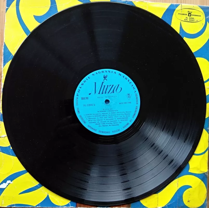 Czesław Niemen I Akwarele - Sukces - Czesław Niemen I Akwarele, plokštelė 4