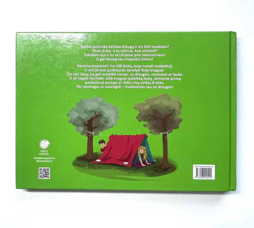 100 būdų, ką veikti kai neturi, ką veikti - Diana Jušmanovaitė, knyga 6