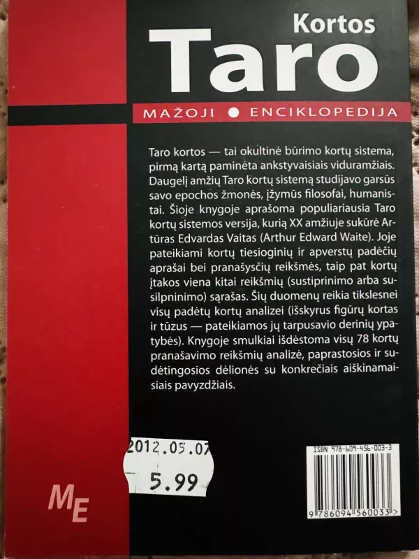 Taro kortos - Autotių kolektyvas, knyga 3