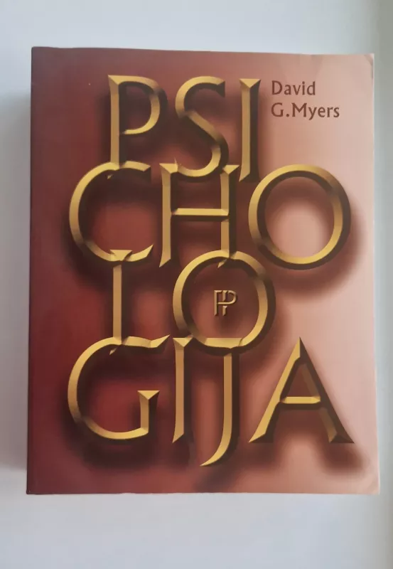 Psichologija - David G. Myers, knyga 2