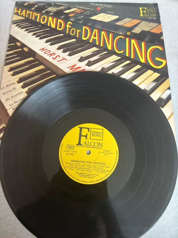 Horst Mamerow - Hammond For Dancing - Horst Mamerow, plokštelė