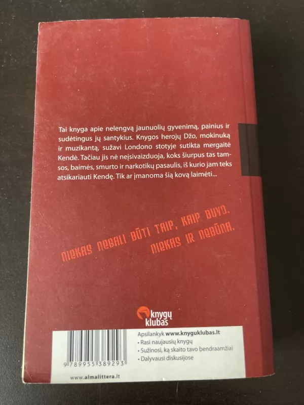 Kendė - Kevin Brooks, knyga 3