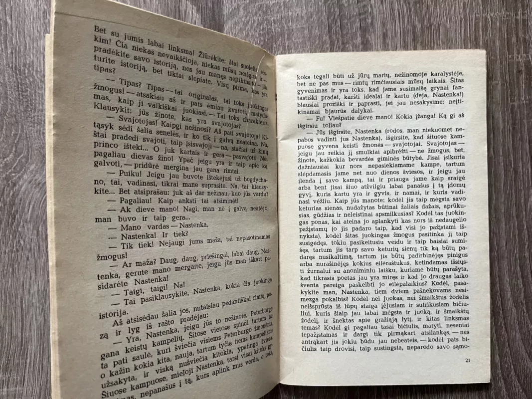 Baltosios naktys - Fiodoras Dostojevskis, knyga 4