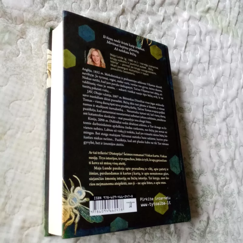 Bičių istorija - Maja Lunde, knyga 4