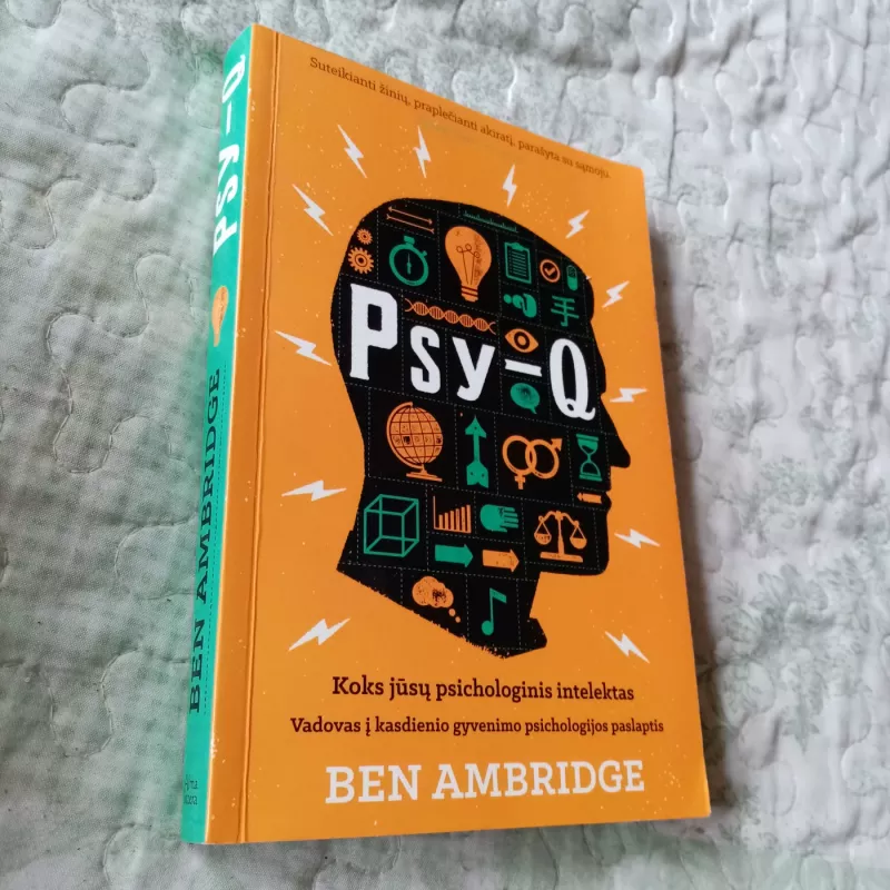 Psy-Q. Koks jūsų psichologinis intelektas - Ben Ambridge, knyga 2