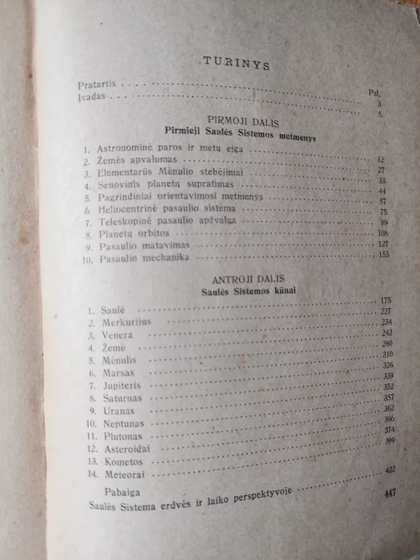 Saulės sistema - P. Slavėnas, knyga 5