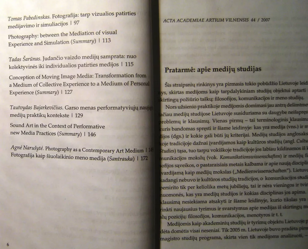 Medijų studijos: filosofija, komunikacija, menas - Vytautas Michelkevičius, knyga 5