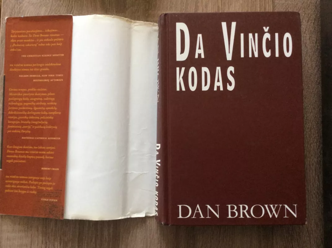Da Vinčio kodas - Dan Brown, knyga 3