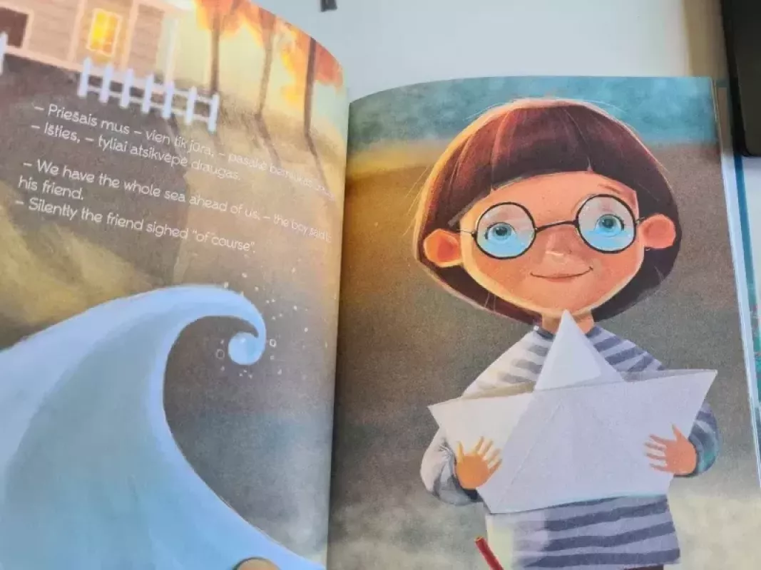 Berniukas ir jūra. The Boy and the Sea - Oleg Čaklun, knyga 5