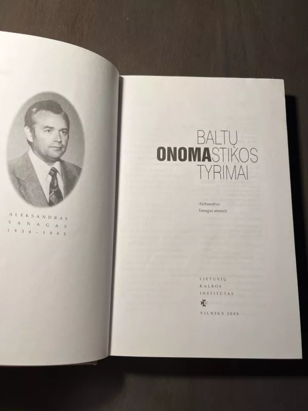 Baltų onomastikos tyrimai - Laimutis Bilkis, knyga 3