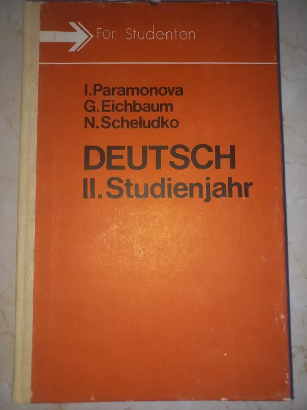 Deutsch   2.Studienjahr - Paramonova, Eichbaum, Scheludko, knyga 2