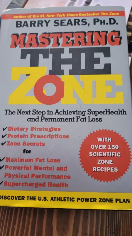 Mastering the Zone - BARRY SEARS, knyga 2