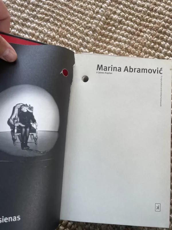 Eiti kiaurai sienas - Marina Abramovic, knyga 3