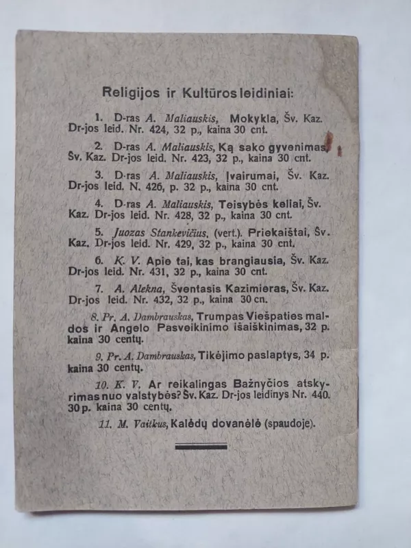 Ar reikalingas Bažnyčios atskyrimas nuo valstybės? - Autorių Kolektyvas, knyga 6