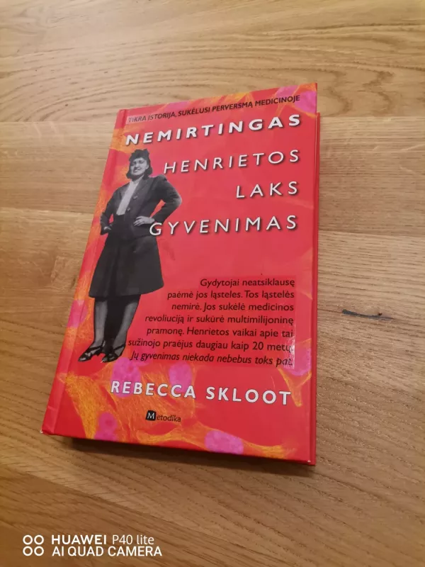 Nemirtingas Henrietos Laks gyvenimas - Rebecca Skloot, knyga 2
