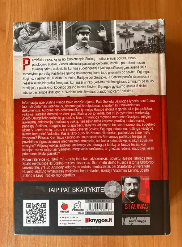 Stalinas - Robert Service, knyga 3