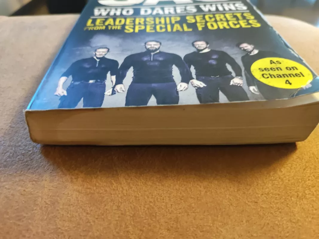 SAS: who dares wins. Leadership secrets from the special forces - Anthony Middleton, Jason Fox, Matthew Ollerton, Colin Maclachlan, knyga 3
