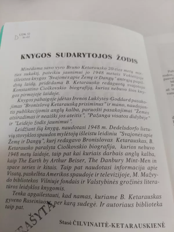 Svajonės apie žemę ir dangų - Bronislovas Ketarauskas, knyga 3