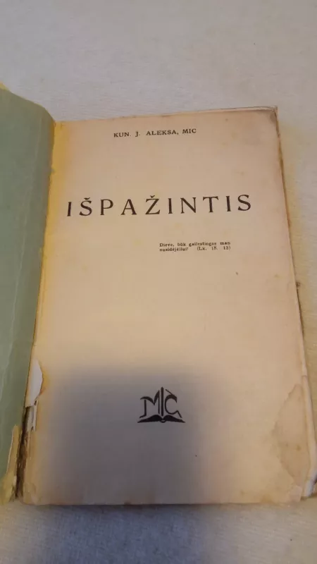 Išpažintis - Jonas Aleksa, knyga 2