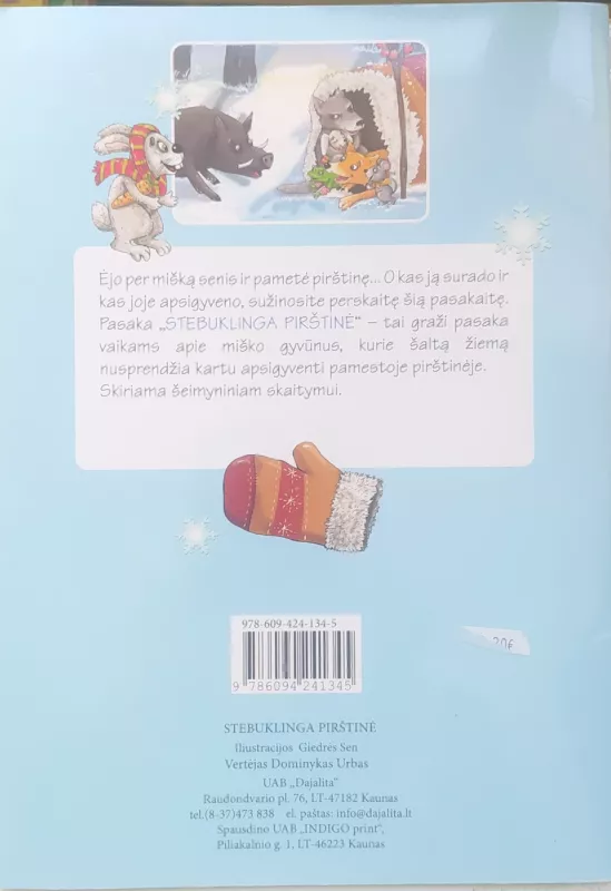 Stebuklinga pirštinė - Autorių Kolektyvas, knyga 3