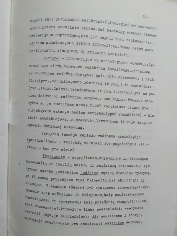 Dialektinio materializmo terminų ir sąvokų paaiškinimas - Jonas Jaselskis, knyga 6