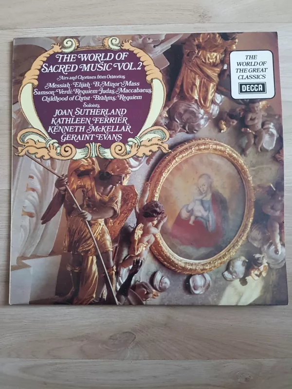 Various - The World Of Sacred Music Vol. 2 (Famous Airs And Choruses From Oratorios) - Various ., plokštelė 4