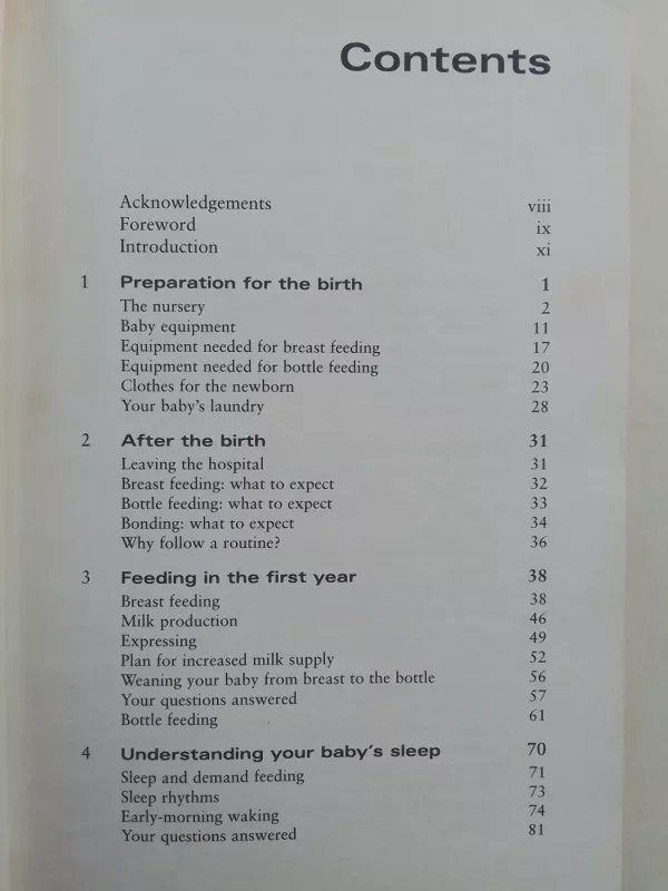 The new contented little baby book - Gina Ford, knyga 4