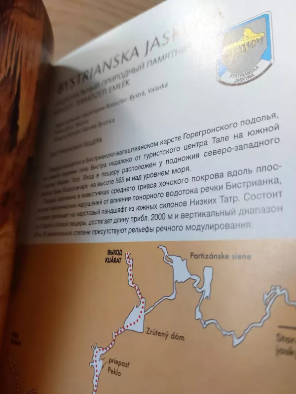 Požeminiai Slovakijos urvai/ Slovakia Peščery / Szlovák Barlangok Igazgatósága - Pavel Bella, Bohuslav Kortman, knyga 6