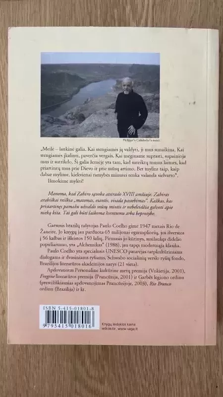 Zahiras - Paulo Coelho, knyga 3