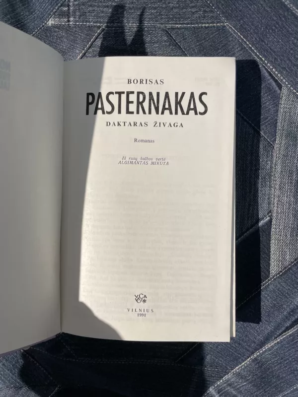 Daktaras Živaga - Borisas Pasternakas, knyga 2