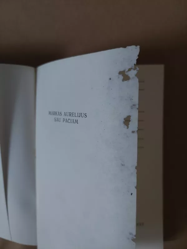 Sau pačiam -   Markas Aurelijus, knyga 3