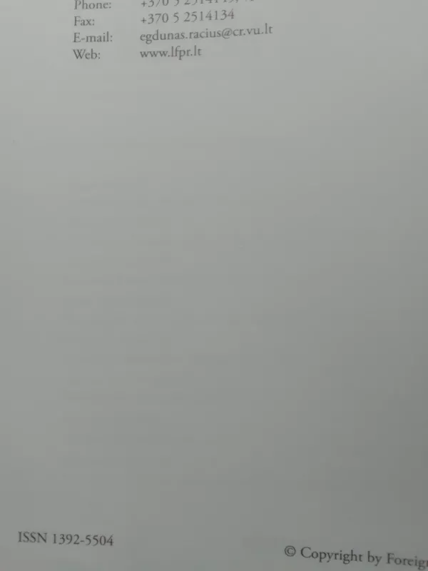 Lithuanian foreign policy review 2005 1-2(15-16) - Autorių Kolektyvas, knyga 4