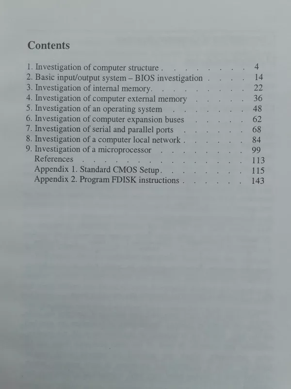 Computers and their architecture: Lab Manual - Vytautas Urbanavičius, knyga 4