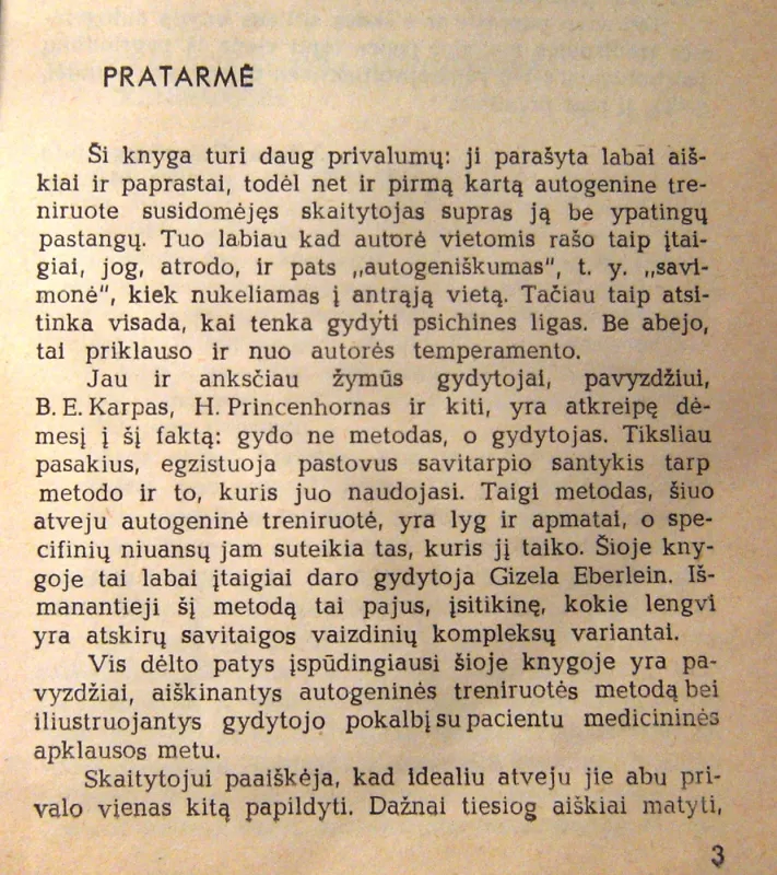 Autogeninė treniruotė ir sveikata - G. Eberlein, knyga 6