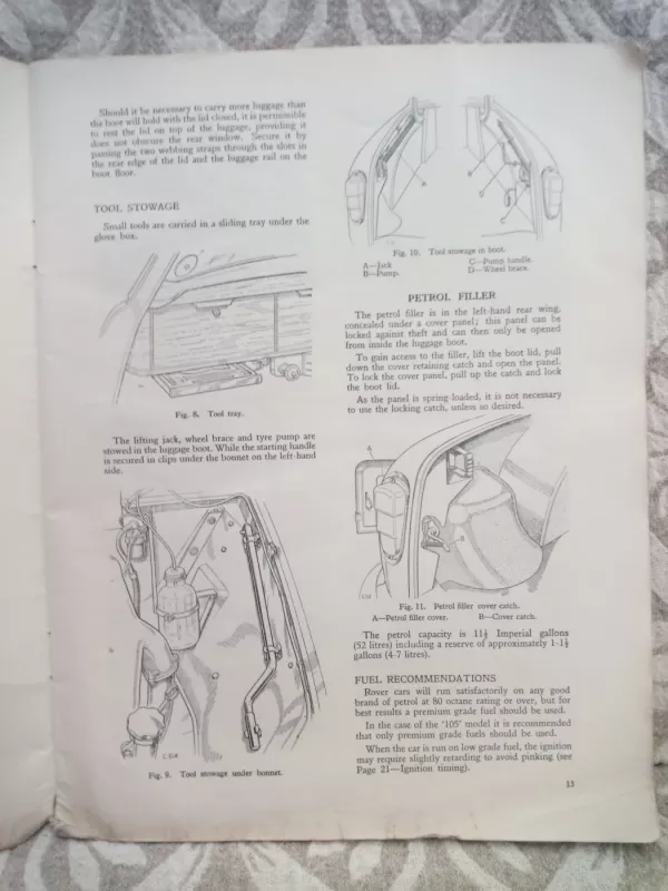 Rover 60. 75. 90 and 105 - Solihull , Warwickshire, knyga 6